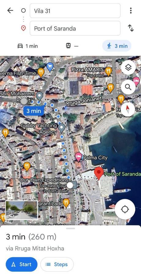 Sarandë Vila 31 아파트 외부 사진