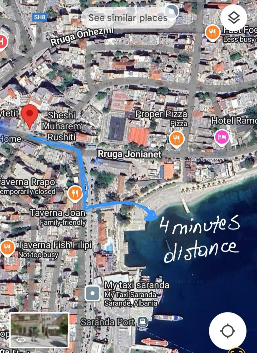 Sarandë Vila 31 아파트 외부 사진